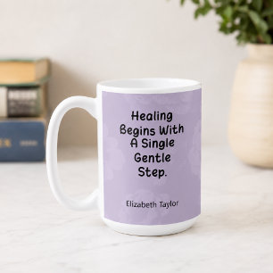 Mug Étapes de thérapie consciente pour un voyage de gu