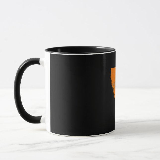 Mug État De Calinia Avec Baignade De Requin Près De Sa (Gauche)