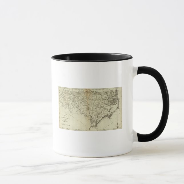 Mug État de Caroline du Nord 2 (Droite)
