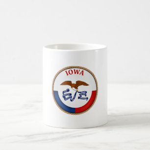 Mug État de joint de drapeau d'Iowa