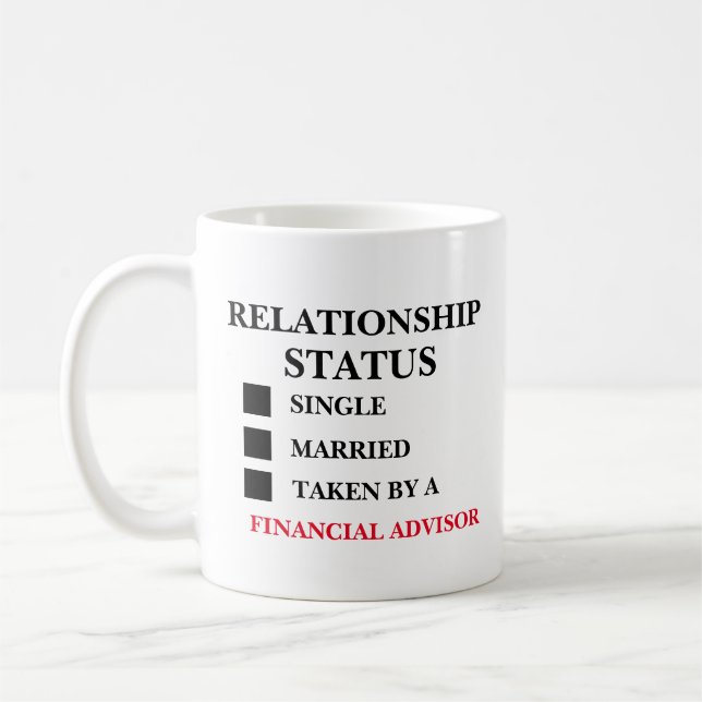 Mug État de la relation Conseiller financier  (Gauche)