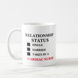 Mug État de la relation Infirmière cardiaque