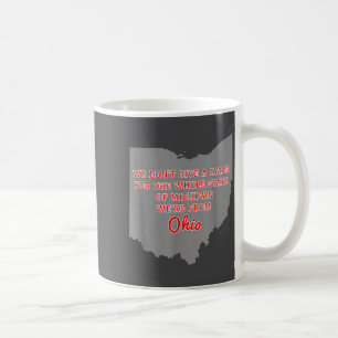 Mug État de l'Ohio On S'en Fout Du Michigan