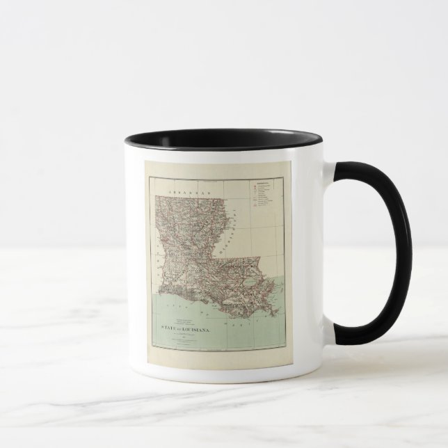 Mug État de Louisiane (Droite)