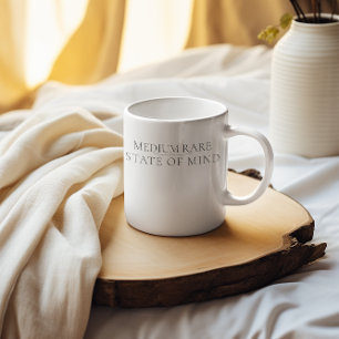 Mug État d'esprit à point Steak Lover Carnivore