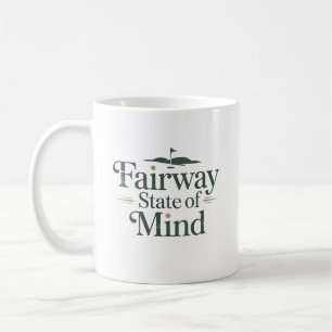 Mug État d'esprit Fairway Classique Style de Golf