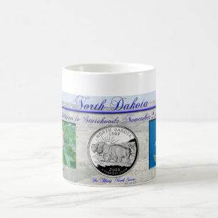 Mug État du Dakota du Nord commémoratif