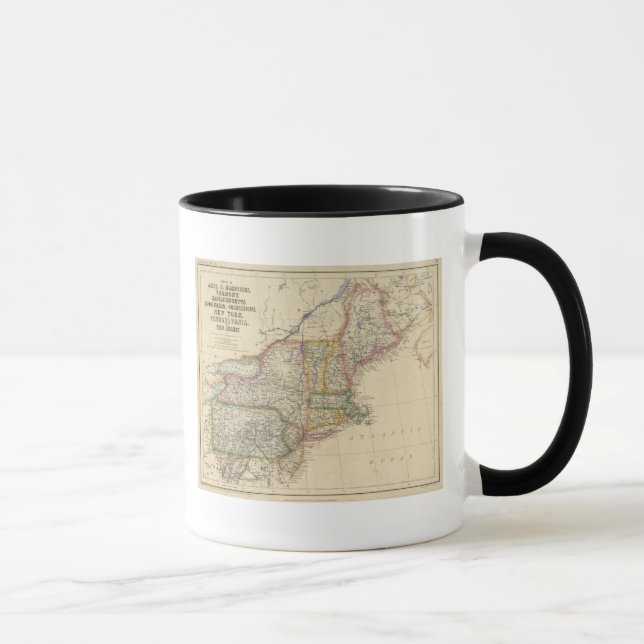 Mug États du Maine, New Hampshire, Vermont (Droite)