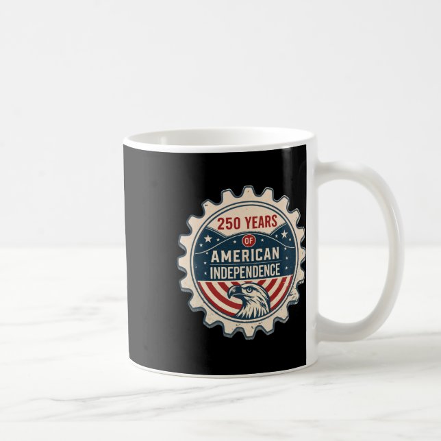 Mug Etats-Unis 250 ans Amérique 250e anniversaire Indé (Droite)