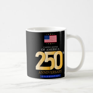 Mug États-Unis 250 ans de liberté Patriotique Amérique