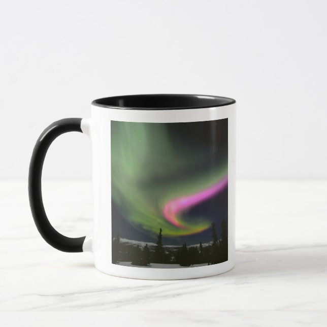 Mug États-Unis, Alaska, Chena Hot Springs. Aurore 2 (Gauche)