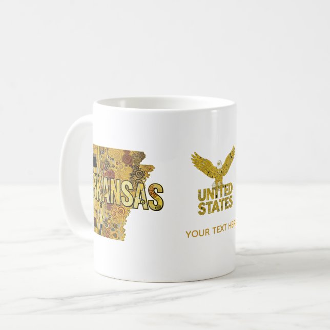 Mug États-Unis - Arkansas (Devant gauche)