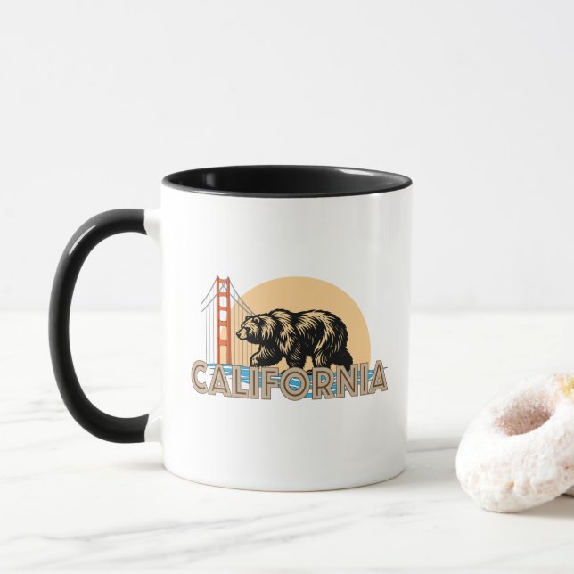 Mug États-Unis d'Amérique (Avec donut)