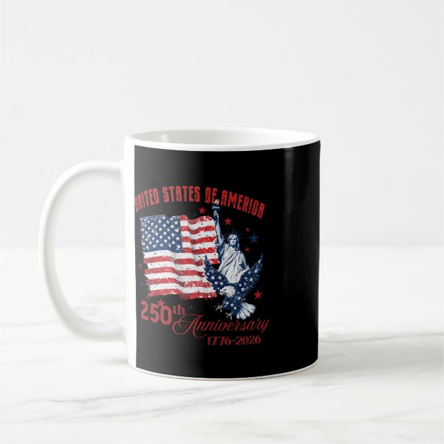 Mug États-Unis d'Amérique 250e anniversaire 1776-20 (Gauche)