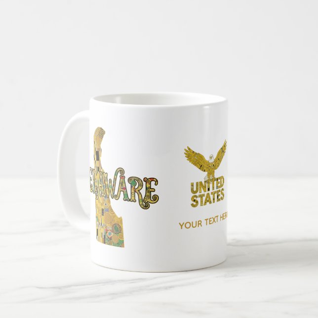 Mug États-Unis - Delaware (Devant gauche)