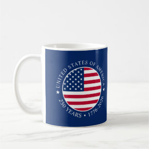 Mug États-Unis Fête de l'Indépendance du 4 juillet 250
