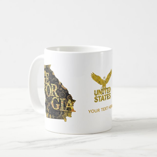 Mug États-Unis - Géorgie (Devant gauche)