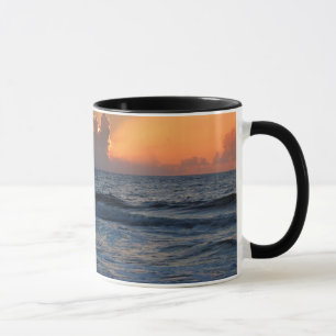 Mug États-Unis, Géorgie, île de Tybee, plage de Tybee