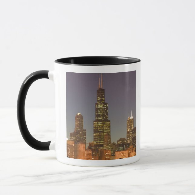 Mug États-Unis, Illinois, Chicago : Skyline de la vill (Gauche)