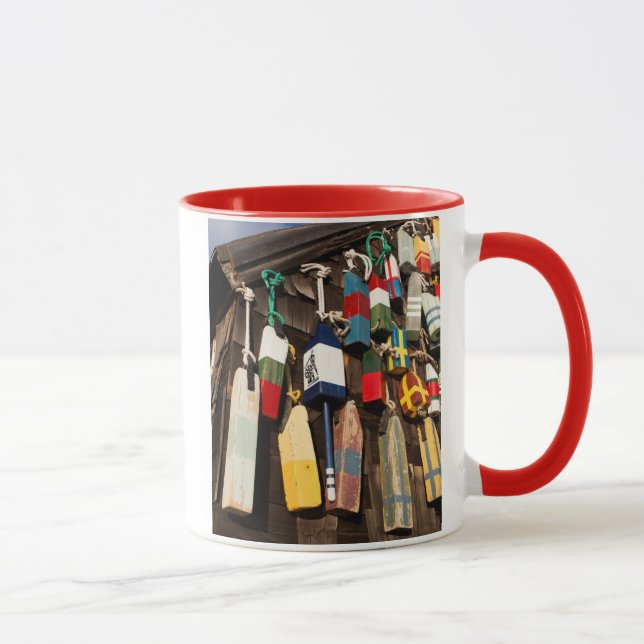 Mug États-Unis, Massachusetts, Gloucester, Bouées de h (Droite)