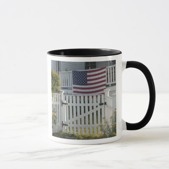 Mug États-Unis, Massachusetts, Gloucester : Clôture pa (Droite)