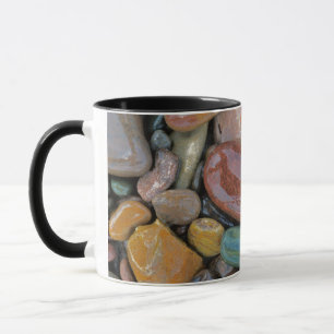 Mug États-Unis, Montana, rivière Clark Fork, Pierres