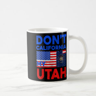 Mug États-Unis N'aiment Pas Californie Mon Utah États-