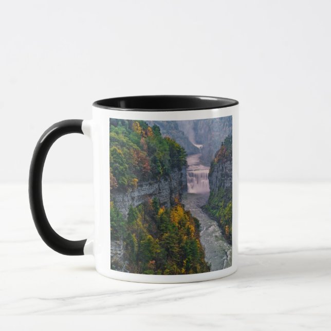 Mug États-Unis, New York, Letchworth State Park. Riviè (Gauche)