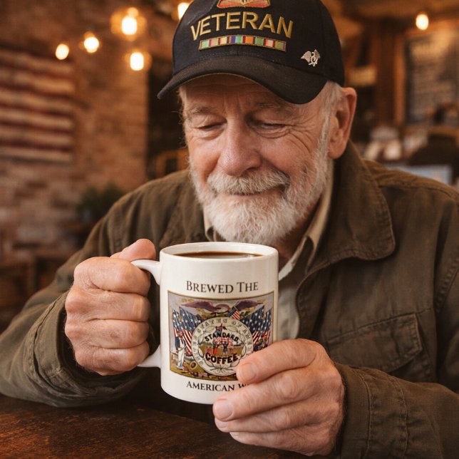 Mug États-Unis Notre café standard (Créateur téléchargé)