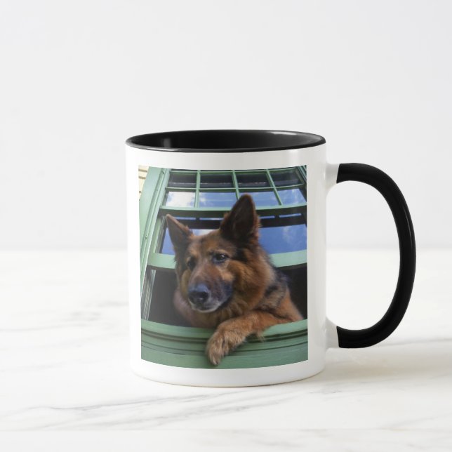 Mug États-Unis, Oregon, Portland. Griff le long-mèches (Droite)
