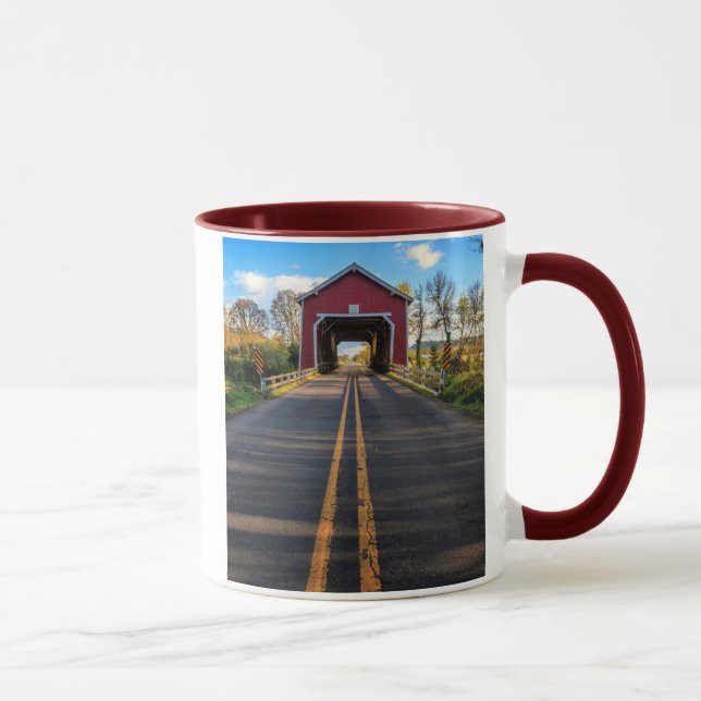 Mug États-Unis, Oregon, Scio, pont Shimanek 2 (Droite)