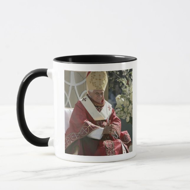 Mug États-Unis, Washington, D.C. Le pape Benoît xvi (Gauche)