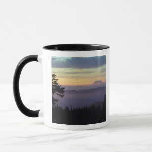 Mug États-Unis, Washington. Mont St. Helens vu à trave