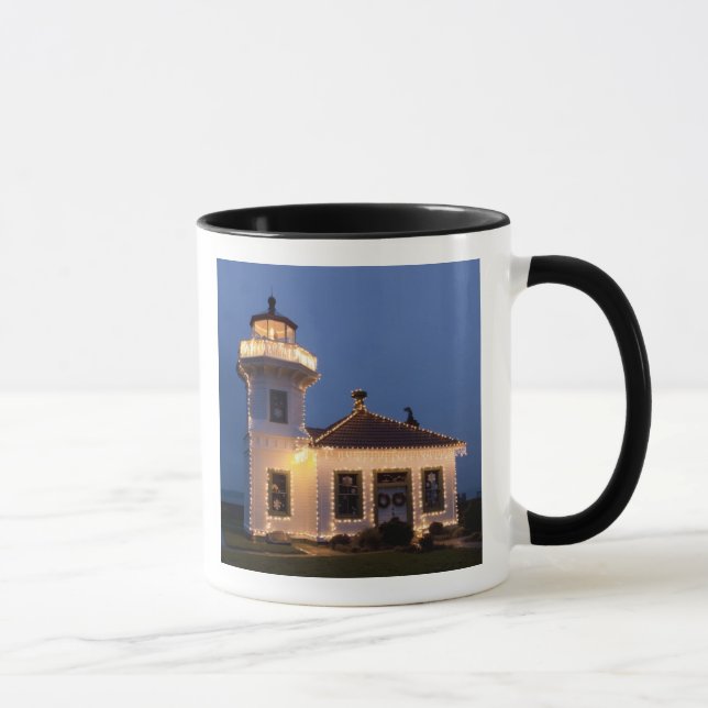 Mug États-Unis, Washington, Mukilteo. Phare de Mukilte (Droite)