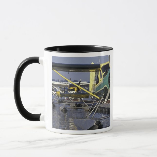 Mug États-Unis, Washington, Seattle, Hydravions amarré (Gauche)