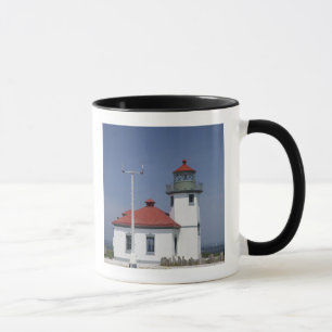 Mug États-Unis, Washington, Seattle, phare d'Alki Poin
