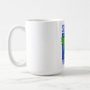 Mug Été à la Plage – Graphisme Rétro Surf Vibes