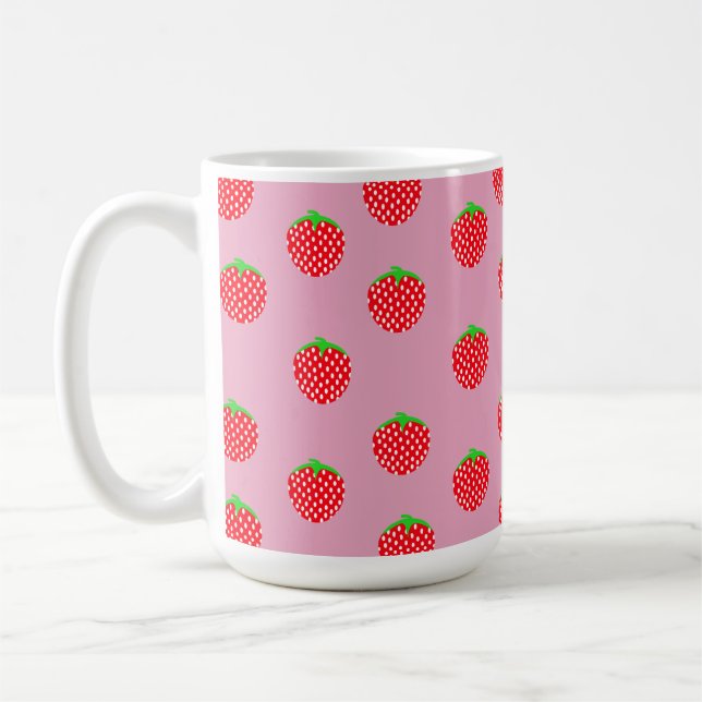 Mug Été Merveilleux aux Fruits Rouges (Gauche)
