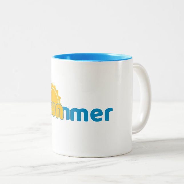 Mug Été Mignon & Drôle - Cadeau Parfait pour Amis  (Devant droit)
