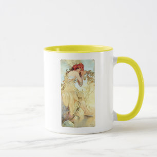 Mug Été par Mucha