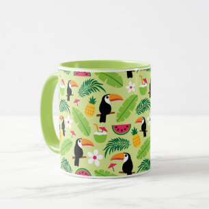 Mug Été tropical de toucan