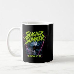 Mug Été vintage des années 80 Halloween drôle Slasher