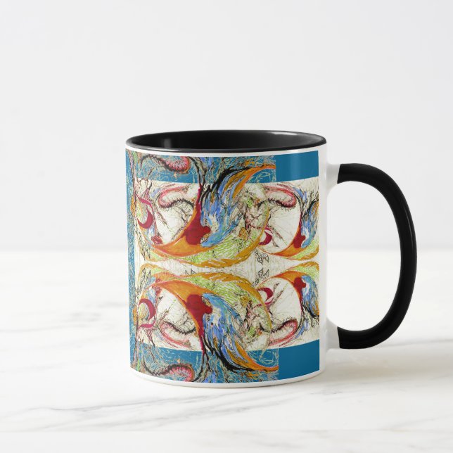 Mug Eternal Elegance imaginaire abstrait (Droite)