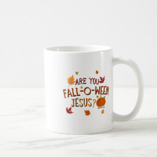 Mug Êtes-vous Chute-o-entre Jésus Chrétien Automne Hal