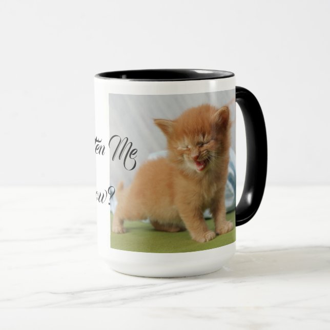 Mug Êtes-Vous Kitten Me Chat Pet Meow Destiny Destiny (Devant droit)