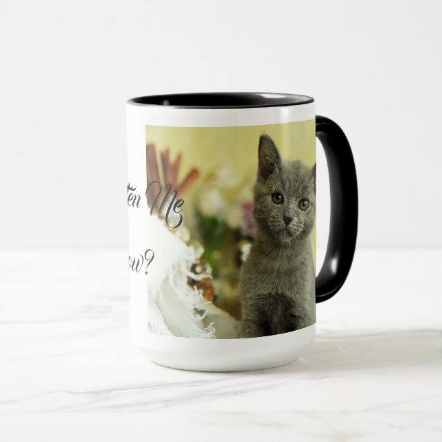 Mug Êtes-Vous Kitten Me Chat Pet Meow Destiny Destiny (Devant droit)