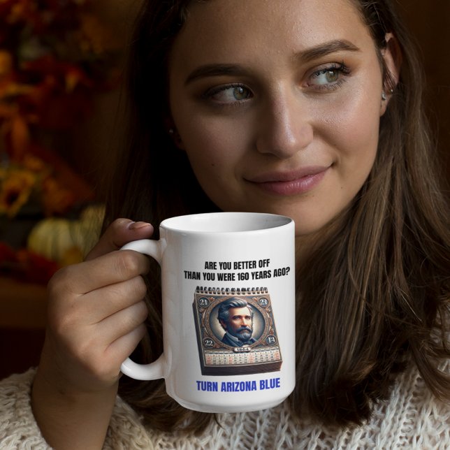 Mug Êtes-vous mieux loti qu'il y a 160 ans ? (Créateur téléchargé)