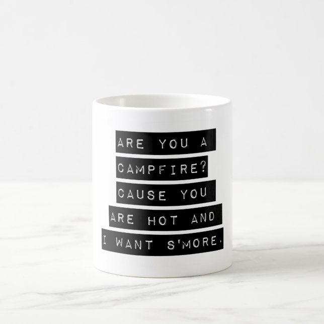Mug Êtes-Vous Un Feu De Campagne ? (Centre)