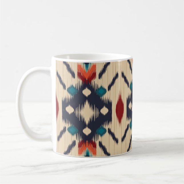 Mug Ethnic Abstrait : Tribal Geometry Print. (Gauche)
