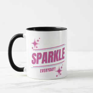 Mug Étincelle rose de tous les jours
